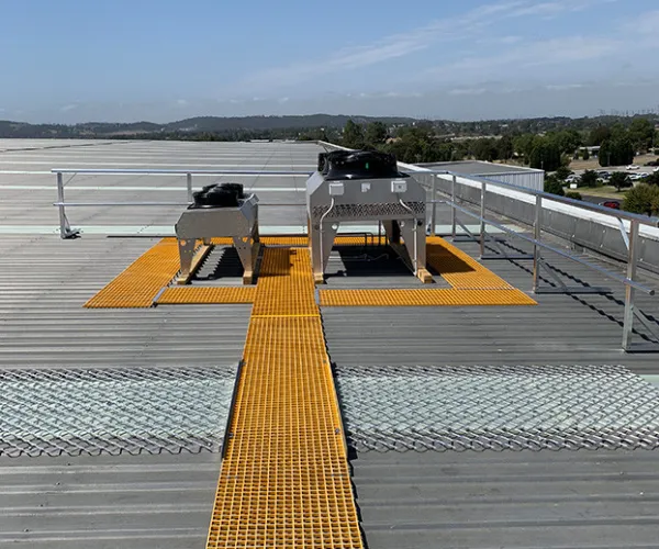 Tấm sàn FRP Composite LSB thi công tại Công Trình