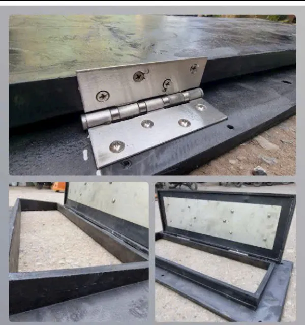 Van ngăn mùi HDPE/ Van lật HDPE 