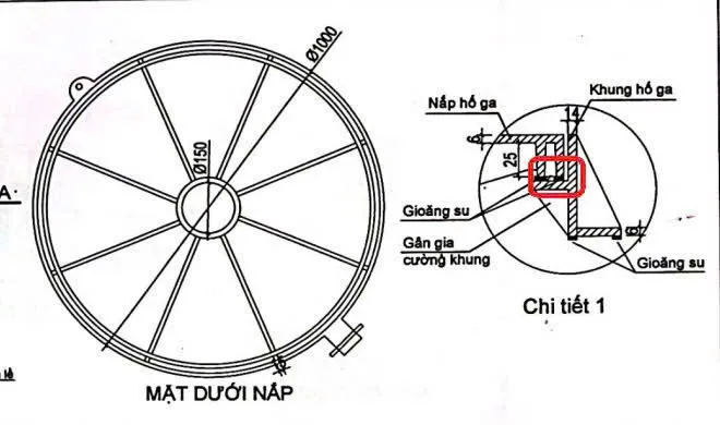 nắp hố ga roan cao su