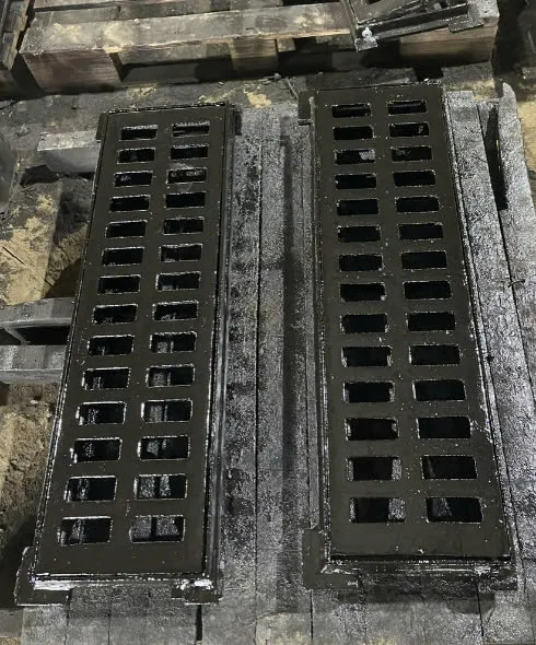 Bộ lưới chắn rác gang 984x307x50 mm