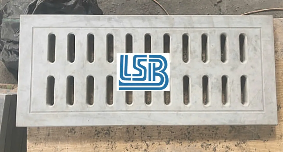 lưới chắn rác bê tông;song chắn rác bê tông; bê tông gia cường sợi thủy tinh; 