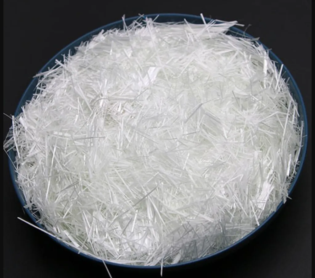 hình dạng sợi thủy tinh gia cường bê tông