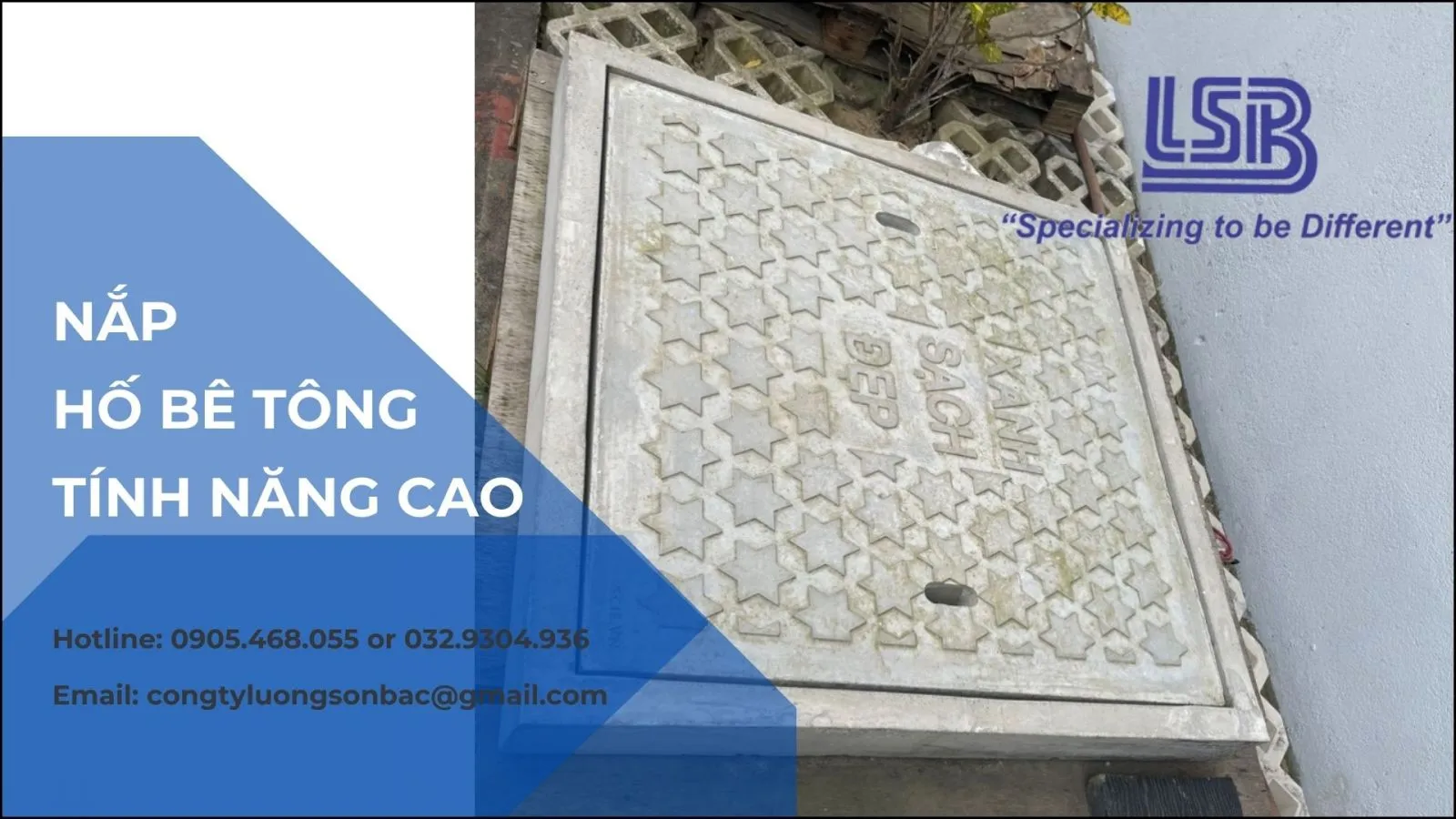Hình Ảnh Thực Tế Nắp Hố Bê Tông Năng Cao Có Dạng Hình Vuông