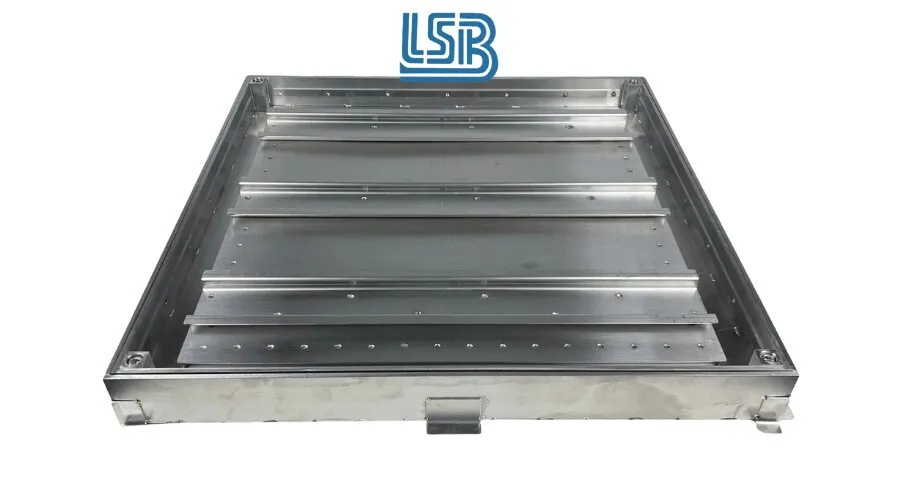 Khung xương chịu lực giúp phân bổ tải trọng đều trên mặt nắp